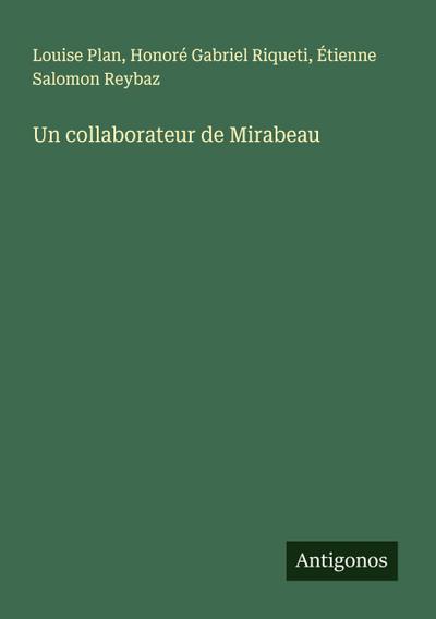 Un collaborateur de Mirabeau