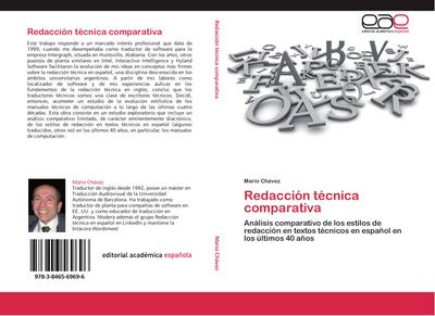 Redacción técnica comparativa