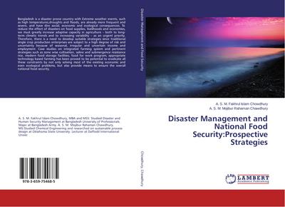 Disaster Management and National Food Security:Prospective Strategies