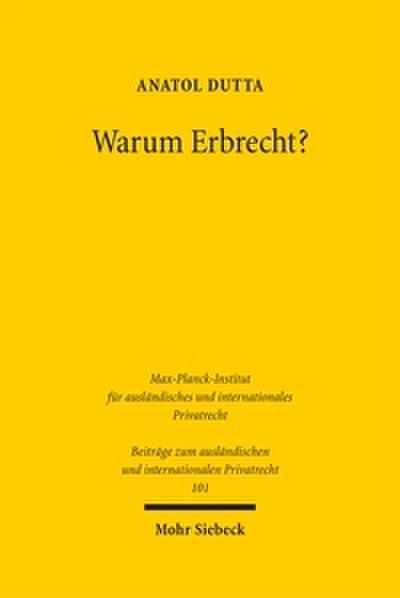 Warum Erbrecht?