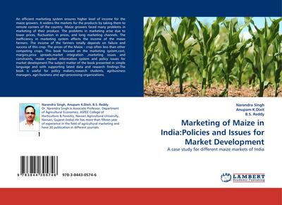 Marketing of Maize in India:Policies and Issues for Market Development