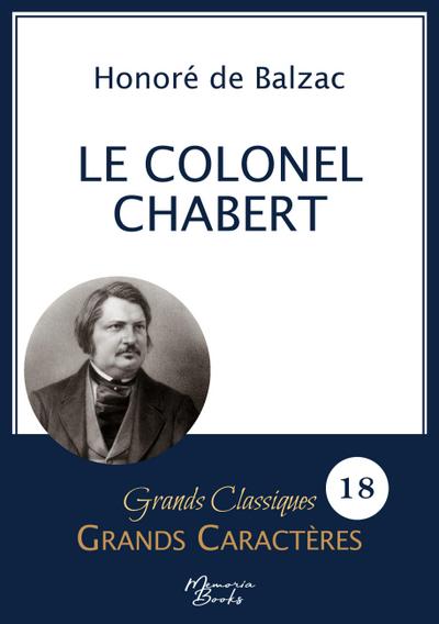Le Colonel Chabert en grands caractères