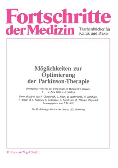 Möglichkeiten zur Optimierung der Parkinson-Therapie