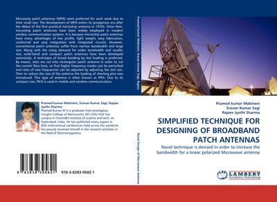 SIMPLIFIED TECHNIQUE FOR DESIGNING OF BROADBAND PATCH ANTENNAS