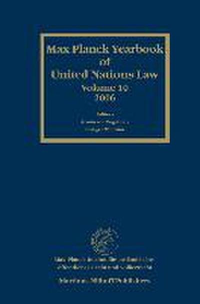 Max Planck Yearbook of United Nations Law, Volume 10 (2006)