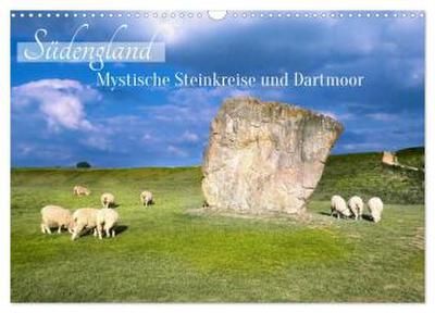 Südengland - Mystische Steinkreise und Dartmoor (Wandkalender 2026 DIN A3 quer), CALVENDO Monatskalender