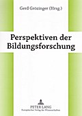Perspektiven der Bildungsforschung