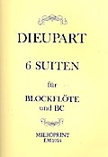 6 Suitenfür Blockflöte und Bc