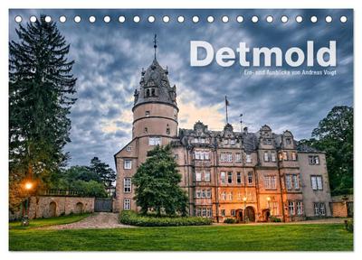 Detmold - Ein- und Ausblicke von Andreas Voigt (Tischkalender 2026 DIN A5 quer), CALVENDO Monatskalender