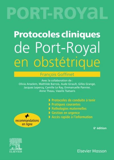 Protocoles cliniques de Port-royal en obstetrique _ABANDONNE