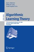 Algorithmic Learning Theory