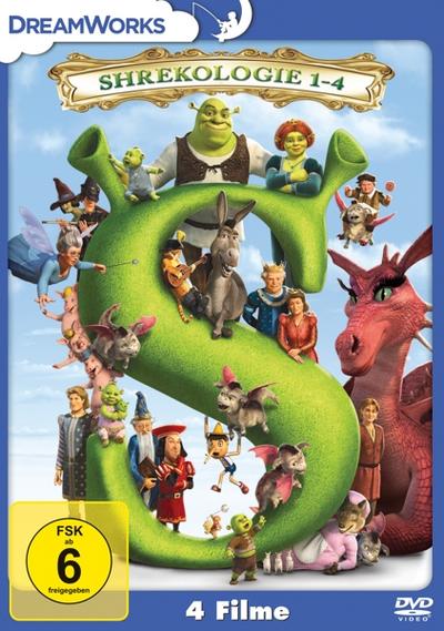 Shrek 1-4 - Die Komplette Shrekologie DVD-Box