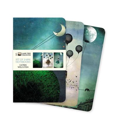 Dreier Set Mini-Notizbücher: Catrin Welz-Stein