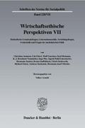 Wirtschaftsethische Perspektiven VII.