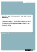 Organizational Citizenship Behavior and Perception of Organizational Justice in Student Jobs
