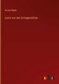 Lehre von den Erzlagerstätten