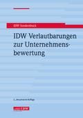 IDW Verlautbarungen zur Unternehmensbewertung