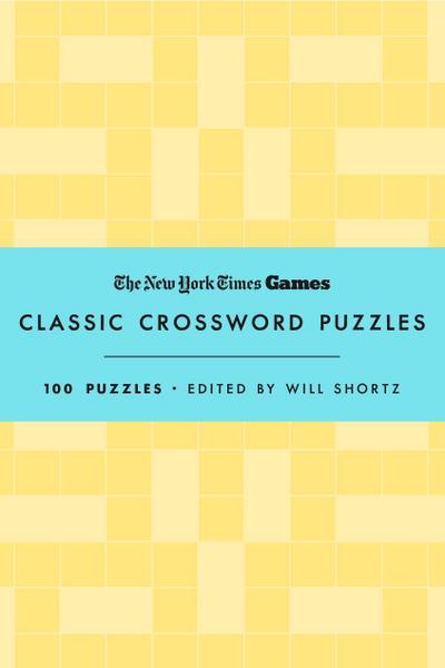 New York Times Games Classic Crossword Puzzles (Butter Yellow and Sky Blue)