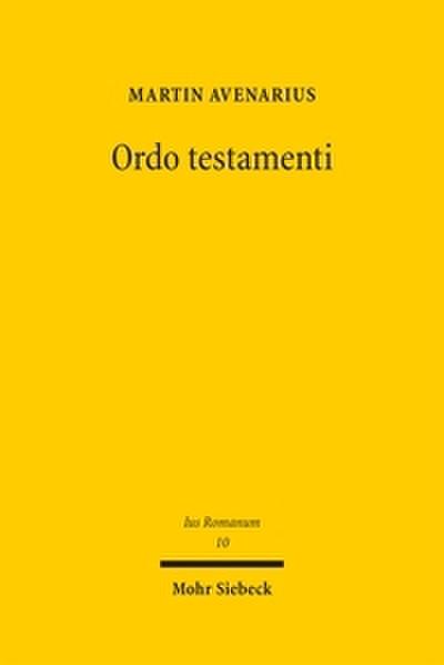 Ordo testamenti