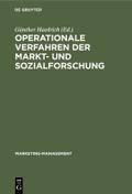 Operationale Verfahren der Markt- und Sozialforsch
