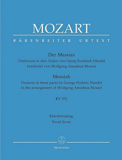 Der Messias KV 572 (Mozart/Händel), Klavierauszug