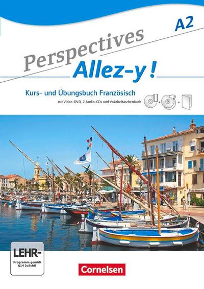 Perspectives - Allez-y ! A2. Kurs- und Arbeitsbuch mit Lösungsheft und Vokabeltaschenbuch