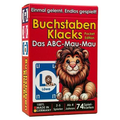 Buchstaben Klacks Pocket (Löwe)