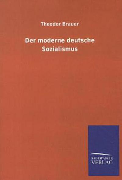 Der moderne deutsche Sozialismus - Theodor Brauer