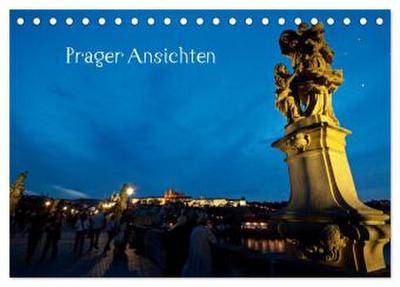 Prager Ansichten (Tischkalender 2026 DIN A5 quer), CALVENDO Monatskalender