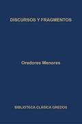 Oradores menores. Discursos y fragmentos