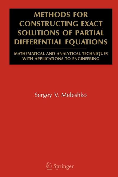 Methods for Constructing Exact Solutions of Partial Differential Equations