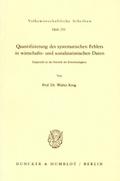 Quantifizierung des systematischen Fehlers in wirt