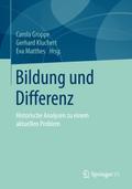 Bildung und Differenz