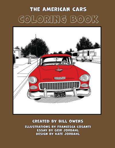The American Cars - Coloring Book