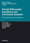 Partial Differential Equations and Functional Anal