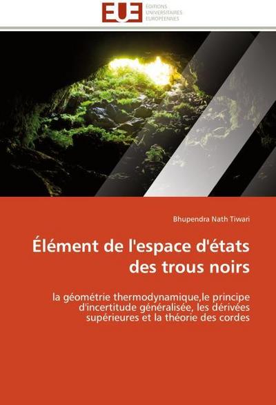 Élément de l’espace d’états des trous noirs