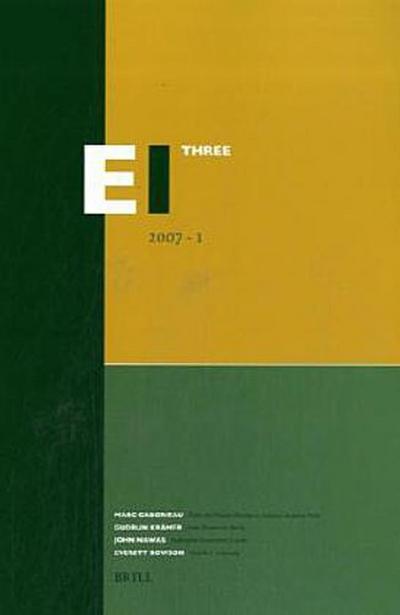 Encyclopaedia of Islam - Three 2007-1
