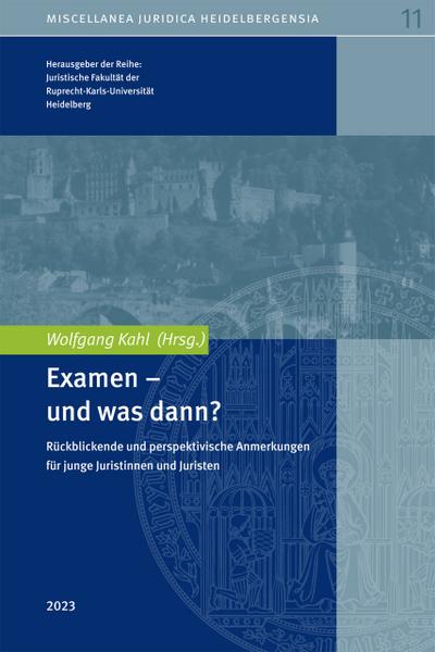 UNI 11 - Examen - und was dann?