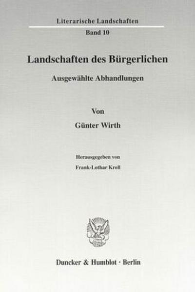 Landschaften des Bürgerlichen.