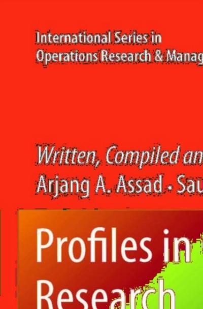 Profiles in Operations Research