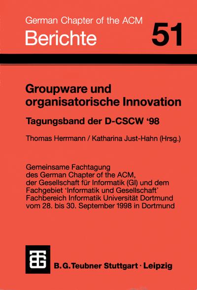 Groupware und organisatorische Innovation