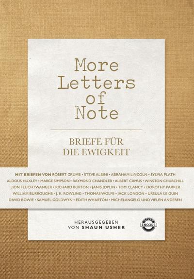 More Letters of Note