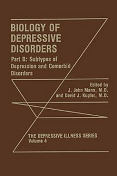 Biology of Depressive Disorders. Part B