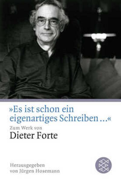 ’Es ist schon ein eigenartiges Schreiben ...’