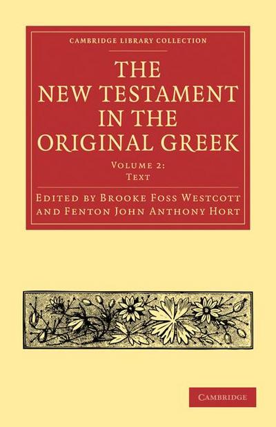 The New Testament in the Original Greek