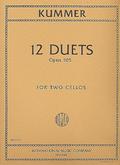 12 Duets op.105for 2 cellos