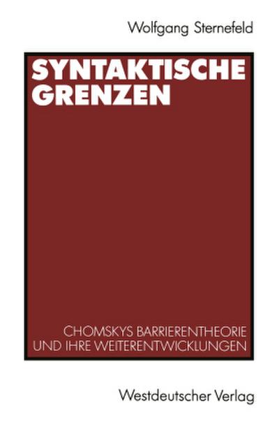Syntaktische Grenzen