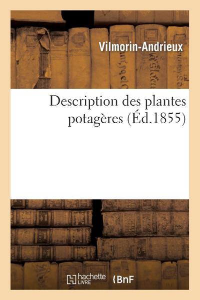 Description Des Plantes Potagères