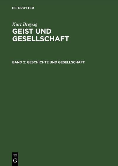 Geschichte und Gesellschaft