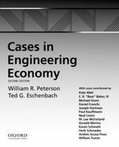 Cases in Engineering Economy